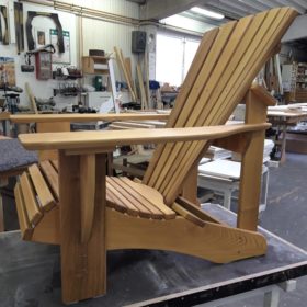 Adirondack Chair ROBINIE Holz, Seasider Chair CLASSIC